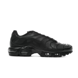 Nike AIR MAX PLUS BLACK LEATHER AJ2029-001