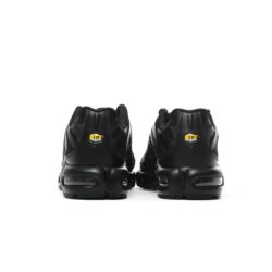 Nike AIR MAX PLUS BLACK LEATHER AJ2029-001