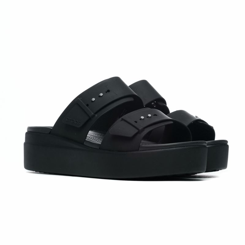 Crocs Brooklyn Sandal Low Wedge W 207431-001 Crocs Brooklyn Sandal Low Wedge W 207431-001