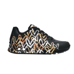 Skechers UNO-METALLIC LOVE 155523-BKGD