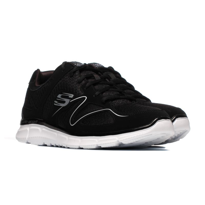 Skechers SATISFACTION- FLASH 58350-BKW Skechers SATISFACTION- FLASH 58350-BKW