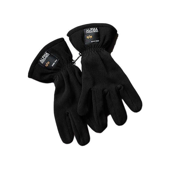 Alpha Industries Label Fleece Gloves 118936-03 Alpha Industries Label Fleece Gloves 118936-03