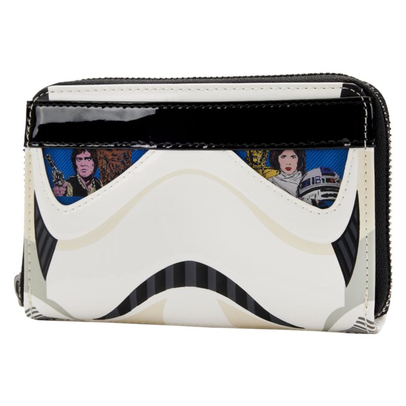 Loungefly STAR WARS STORMTROOPER ZIP AROUND WALLET Loungefly STAR WARS STORMTROOPER ZIP AROUND WALLET