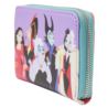 Loungefly DISNEY VILLAINS COLOR BLOCK ZIP WALLET