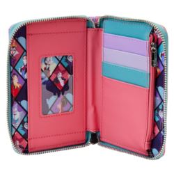 Loungefly DISNEY VILLAINS COLOR BLOCK ZIP WALLET