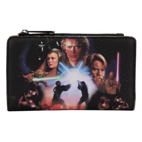 Loungefly STAR WARS TRILOGY 2 FLAP WALLET