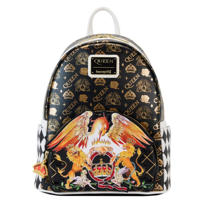 Loungefly QUEEN LOGO CREST MINI BACKPACK