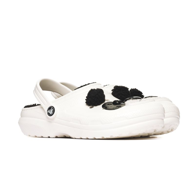 Crocs Classic Lined Iam Panda Bear Clog 210400-0WX Crocs Classic Lined Iam Panda Bear Clog 210400-0WX