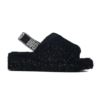 UGG FLUFF YEAH MET.SPARKLE BLACK W 1125232-BLK