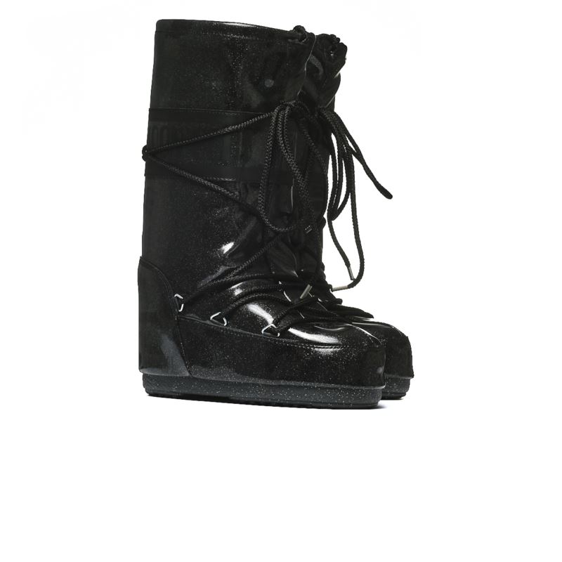 MOON BOOT ICON GLITTER BLACK 80D1402850N001