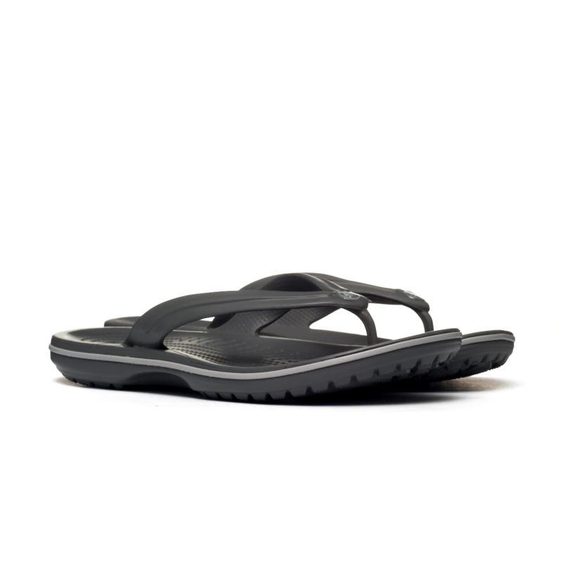 Crocs Crocband Flip Slate Grey/Smoke 11033-0EX Crocs Crocband Flip Slate Grey/Smoke 11033-0EX