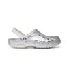 Crocs Baya Glitter Clog Silver Glitter 205925-0IC Crocs Baya Glitter Clog Silver Glitter 205925-0IC