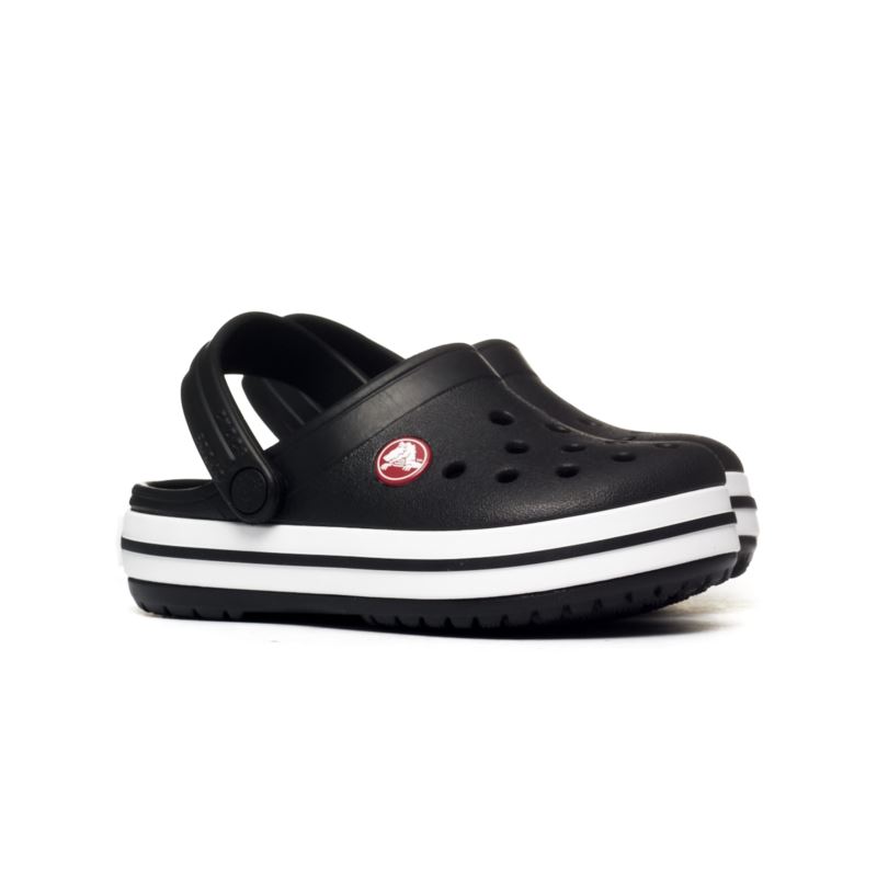 Crocs Crocband Clog Kid's 207005 Black 207005-001 Crocs Crocband Clog Kid's 207005 Black 207005-001