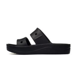 Crocs Baya Platform Sandal Black 208188-001