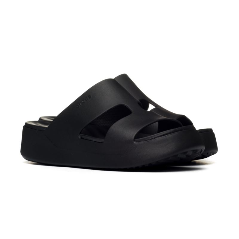 Crocs Getaway Platform H-Strap Black 209409-001 Crocs Getaway Platform H-Strap Black 209409-001