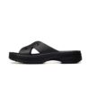 Crocs WOMENS CROSS STRAP Black 210840-001 Crocs WOMENS CROSS STRAP Black 210840-001