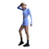 Nike PRO DF 365 CROP LS ROYAL FV5484-494 Nike PRO DF 365 CROP LS ROYAL FV5484-494