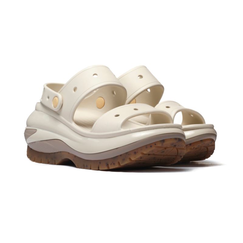 Crocs CLASSIC MEGA CRUSH SANDAL TAUPE 207989-214 Crocs CLASSIC MEGA CRUSH SANDAL TAUPE 207989-214