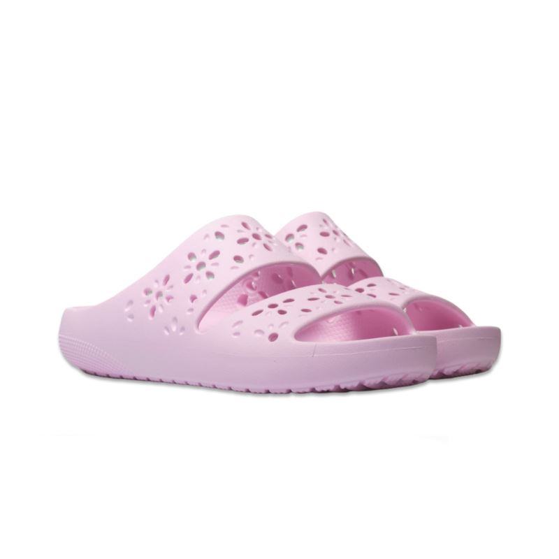 Crocs CLASSIC FLORAL CUT OUT SANDAL 210966-6ZW Crocs CLASSIC FLORAL CUT OUT SANDAL 210966-6ZW