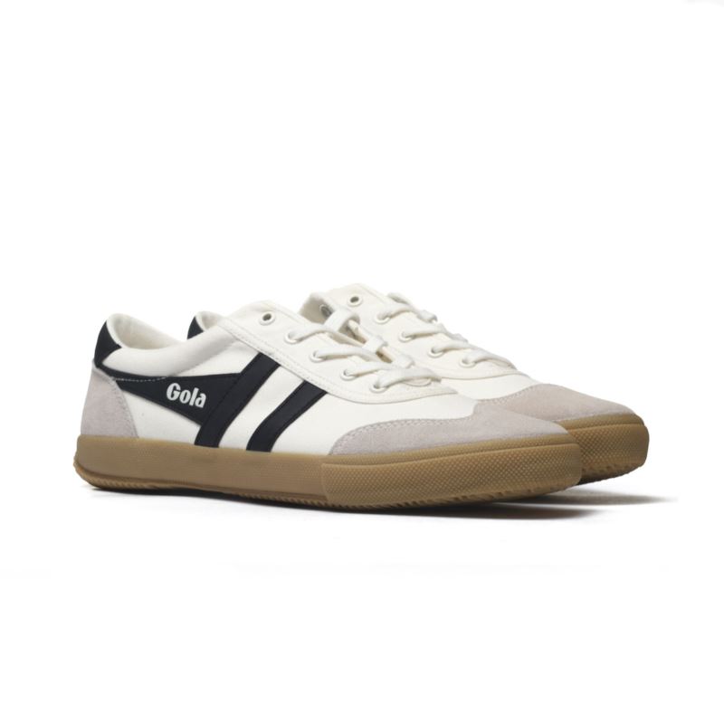Gola Badminton Plimsoll Trainer męskie CMA548WI Gola Badminton Plimsoll Trainer męskie CMA548WI